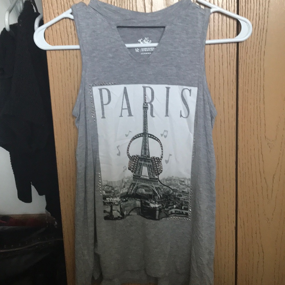 Girls, Justice Size 12 Sleeveless Top